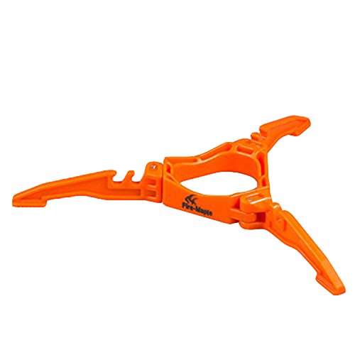 BulzEU Plegable Canister Soporte al Aire Libre Senderismo Botella de Gas Tanque de Combustible Stents Bote trípode Camping Estante Soporte multifunción láser