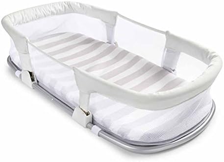 QIAN Baby portable foldable safety isolation bed blanket bed multifunctional travel sleeping basket baby bed