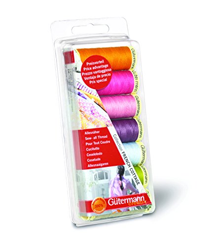 Gutermann 7311022 Nähgarn, Polyester, 16 x 2.3 x 6.8 cm, Mehrfarbig