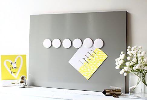 Kitchen magnetic Notice board, memos, Small, Large, 20 colours, 2 sizes Portrait or Landscape (M22)