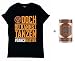 Produktbild Jägermeister Herren Men T-Shirt schwarz - Größe M (Material Baumwolle) + Goldberg Intense Ginger 0,15l EINWEG