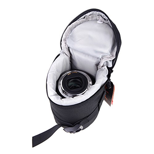 Andoer Fly Leaf Lens Case Sac pochette 9 8cm pour Objectifs DSLR Nikon Canon Sony FY-1 reviews Andoer Fly Leaf Lens Case Sac pochette 9 8cm pour Objectifs DSLR Nikon Canon Sony FY-1