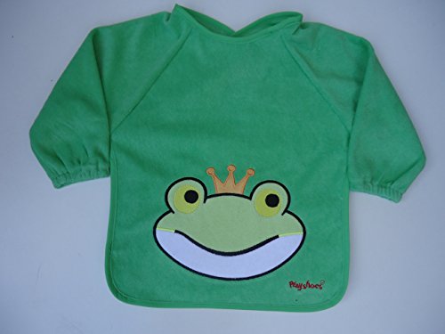 3 Playshoes Lätzchen Playshoes 507461 – Ärmel-Lätzchen rot, grün, orange - 3