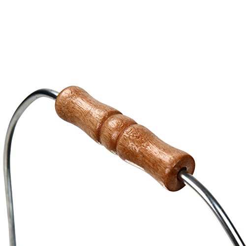 Jago Ascheneimer Kohleneimer Eiseneimer mit Deckel und Griff, 14 Liter, 35/35/27 cm - 5