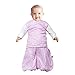 Clevamama 3-in-1 Swaddle Bag (0-3 Months, Cotton, Pink)