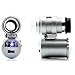 Shopee Smallest 60x Microscope 2 LED Eye Lens Mini Magnifier Loupe with...