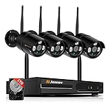 Auto-Pair / Plug & Play - Sobald Sie einfach den NVR und die Kameras an die Stromversorgung anschließen, werden diese Kameras automatisch mit dem NVR gekoppelt werden, indem sie ihr eigenes WLAN durch Antenne stellen.