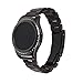 Produktbild eLander Gear S2 Classic Armband (SM-R732), eLander Edelstahl Metall Armband, Ersatz Armband für Samsung Galaxy Gear S2 Classic (nur für die Classic-Version) - Schwarz