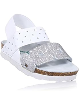 BIONATURA - Weiße Sandale, ausschließlich made in Italy, aus hochwertigen und allergiegetesteten Materialien,...