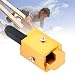 Produktbild TAOtTAO Quadratischer Meißel für die Holzbearbeitung - Gold Drillpro Holz-Jig-Eckmeißel für quadratische eingebettete Scharnier-Aussparungen Holzbearbeitung