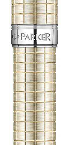 Parker Sonnet Medium Point Chrome Trim Ballpoint Pen - Sterling Silver