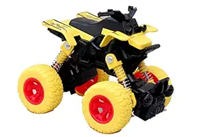 Geet Creation Unbreakable Diecast Mini Monster Truck Pull Back Mechanism with Rubber Tyre and Jumper