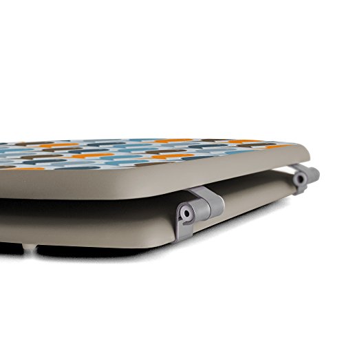 banjado – taupe Design Toilettendeckel WC Sitz Brille 36m x 5cm x 45cm mit Motiv Bunte Fische - 8