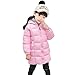 Produktbild HUIHUI Kinder Baby Kleidung, Cape Mantel Winter jacken Mädchen Jungen Herbst wasserdicht Dicke Warm Reißverschluss Outwear (Rosa,1-1.5Jahre)
