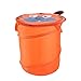 ALLTOP Foldable Cartoon Pop up Laundry Toy Bin Storage Hamper Box Foldable Basket for Kids (Both Girls and Boys), Orange