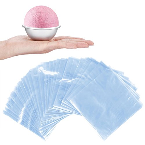 ULTNICE 200Pcs Shrink Wrap Taschen wasserdicht POF Hitze schrumpfen Taschen für Seifen Badebomben und DIY-Handwerk - 3