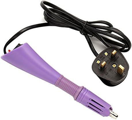 Hot fix Applicator Wand Tool On/Off Switch Iron-on Hot Fix Tool with 7 tips for Crystals Gem Rhinestones Studs Set