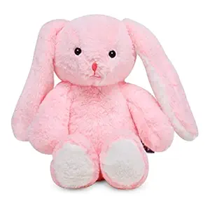 Webby Plush Adorable Bunny Soft Toys for Kids, Birthday Gift for Teenagers ,35 cm (Pink)