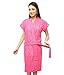 FILMAX® ORIGINALS BATHROBE GOWN 100% COTTON IN TERRY TOWEL UNISEX BATH ROBE (FREE SIZE - PINK) RS.595.00