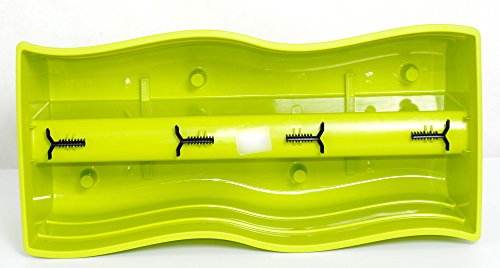 Balkonkiste Blumenkasten Geländerkasten Balkonkasten Wave 60 / H: 20 cm Hell Grün - 4