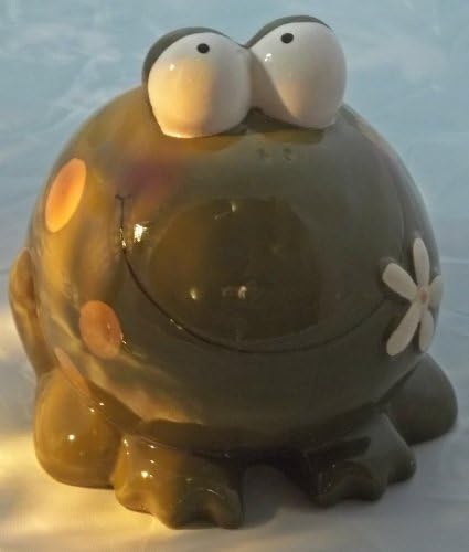Smiling Frog Money Box Ornament