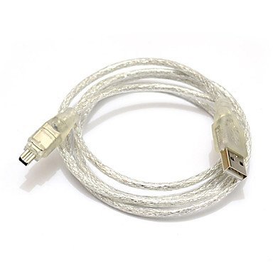USB-Stecker auf IEEE 1394 4 Pin Stecker ilink Adapterkabel Kabel für SONY DCR-trv75e DV Firewire-Eingang - 6