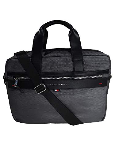 Preisvergleich Produktbild Tommy Hilfiger Herren Laptoptasche Elevated Computer Bag Grau AM0AM02962-072