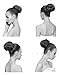 PRETTYSHOP Up Do Hair Bun Topknot Knot Scrunchy Scrunchie Hair Piece Pony Tail Elegant Lovely (platinum blonde 88/613)