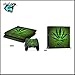 Produktbild VINCORP Sony PS4 Playstation 4 Skin Design Foils Aufkleber Schutzfolie Set - Weed Hanf Pflanze Design 1 [PlayStation 4] …