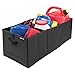 Produktbild mDesign Swiss+Tech Aufbewahrungsbox mit Griffen für den Kofferraum – faltbare Transportbox fürs Auto, Wohnmobil etc. – praktisches Autozubehör aus Polyester – schwarz