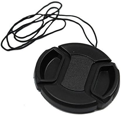 DWL® 49mm Lens Cap compatible with Canon Nikon Olympus Sony Panasonic Fuji and any other lens with thread size 49mm