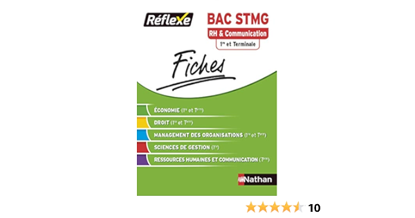 Fiches Reflexe Ressources Humaines Et Communication 1re Et Terminale Stmg Amazon Fr Charlier Karine Charlier Karine Gillet Patrice Gillet Patrice Grossemy Anne Sophie Grossemy Anne Sophie Vere Anne Vere Anne Lehmann Sylvie Lehmann