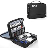 Durable y resistente cremallera: las cremalleras de alta calidad son resistentes y duraderas. Doble cremallera que te puede proporcionar abrir esta bolsa de ambos lados y hacer tu bolsa segura, el diseño con apertura de 180 grados te permite acceder a tus cosas muy fácilmente.