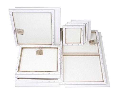 Sparset mit 12 Keilrahmen je 2x 40×40 + 40x60cm - 3