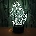 Produktbild 3D Optical Illusion Pilz Lampe USB Power 7 Farben Amazing Wachsen LED Lampe Traktor Formen Kinder Schlafzimmer Nacht Licht