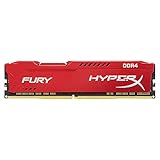 Capacidad: 16 GB HyperX Fury Memory Red 16GB DDR4 2133MHz 16GB DDR4 2133MHz módulo de - Memoria (16 GB, DDR4, 2133 MHz, PC/Server, 288-pin DIMM, 1 x 16 GB)