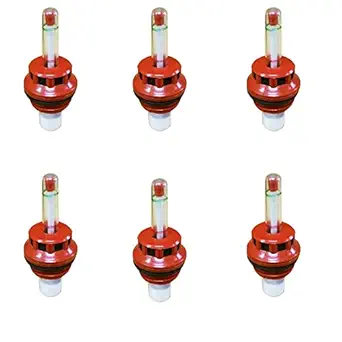 J9 DREAM DEAL STORE Inverter Battery Water Level Float Indicator Cap Set (1 Set of 6 Pieces for one Battery,Blue) (30 mm Size)
