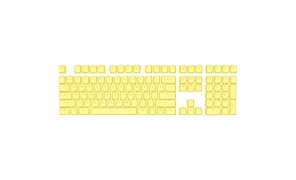 MIONIX Keycaps French Fries - Touches de clavier interchangeables (Disposition AZERTY)