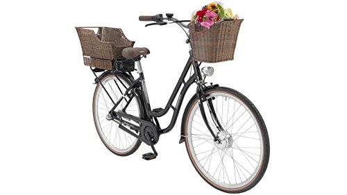 FISCHER FAHRRAEDER E-Bike Hollandrad ER 1704, 28 Zoll, 3 Gang, Frontmotor, 317 Wh 71,12 cm (28 Zoll)