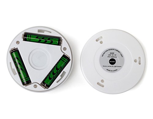 Foonii LED Nachtlicht mit Bewegungsmelder, Auto Ein/Aus Magnetisch und 3M Klebend, ideal für Flur, Wandschrank, Treppen, Bad, Schlafzimmer, Küche, Kinderzimmer ( batteriebetrieben ) - 7