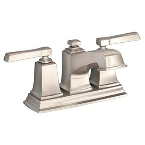 Moen 84800srn Double Handle Centerset Bathroom Faucet From The