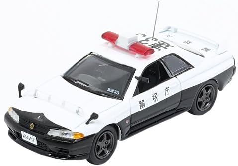 RAI'S 1/64 Nissan Skyline GT-R BNR32 Metropolitan Police Corps high-speed vehicle