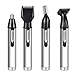 Produktbild JHHXW Nasenhaarschneider männlich elektrisch wiederaufladbare Haar-Reparatur Haar Mini-Rasierklingen Augenbrauen Vier-in-One-Set (220V-240V europäischen Standard-Rundstecker)