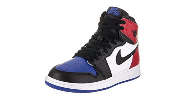 red and blue nike air jordans