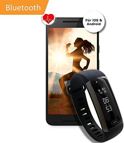 Fitness Princess FitLife - Blood pressure, Oxygen, Heart rate, Breathing frequency, Sleep, Calories, Activity, Handy Lost function, Camera Remote Control - Continuous recording. Version 2017 novelty