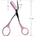 Ewin24 1 Pcs Eyebrow Trimmer Scissors With Comb Lady Woman Men Hair Removal Grooming Shaping