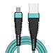 Produktbild USB Kabel Ladekabel USB Verbindungskabel Datenkable 1M Micro USB Geflochtener Fischschwanz USB Langlebiges Datenkabel Schnellladung für Android HDMI-Kabel