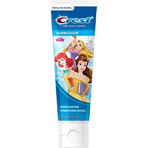 Crest Pro-Health Stages, Disney Princess Toothpaste Bubble Gum 4.20 Oz