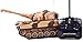 Produktbild Hochwertiger Panzer mit Fernsteuerung (Braun) Geniale Sound- und Lichteffekte - HighTech RC Spielzeug mit Fernbedienung ohne Schussfunktion ferngesteuert