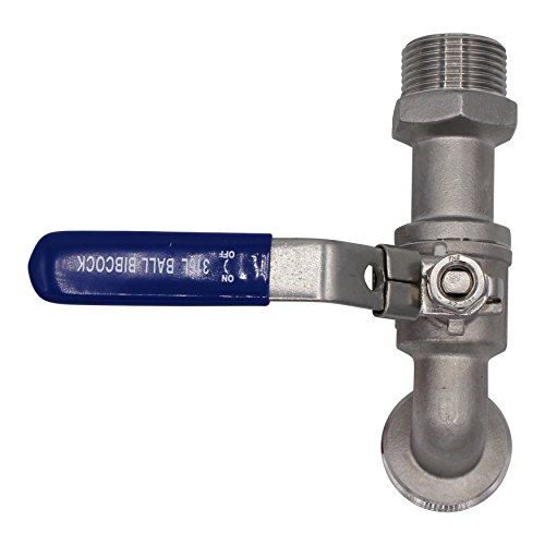 VARIOSAN Kugelauslaufhahn 11343, 3/4″, Edelstahl, abschließbar, mit Schlauchverschraubung - 3